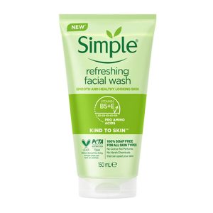 ژل شستشو صورت سیمپل مدل refreshing حجم 150 میلی لیتر