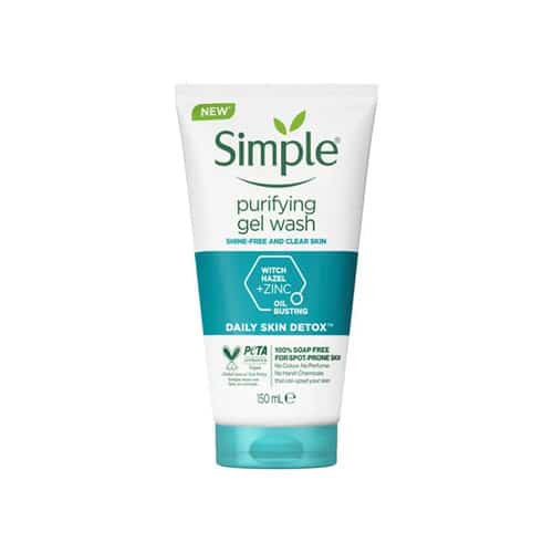 ژل شستوشوی صورت سیمپل مدل purifying حجم 150 میلیلیتر